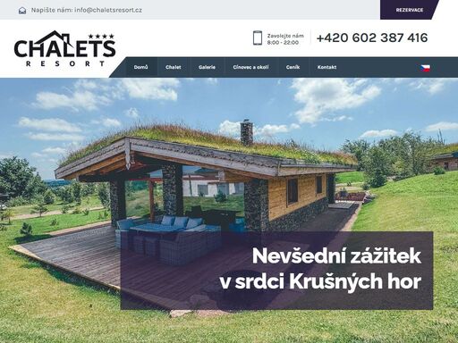 www.chaletsresort.cz