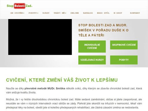 www.stopbolestizad.cz