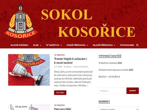 sokol-kosorice.cz