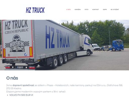 nabízíme 15 tahačů volvo se sledovacím systém kamionů dynafleet. cestu svého zboží můžete sledovat online.