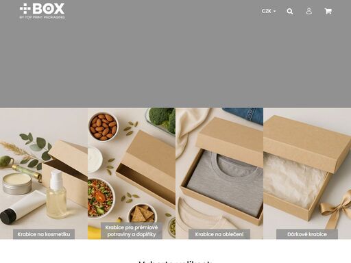 skládací krabice plusbox by top print packing – úspora místa, pevná konstrukce a stylový design. rychlé doručení po celé čr.