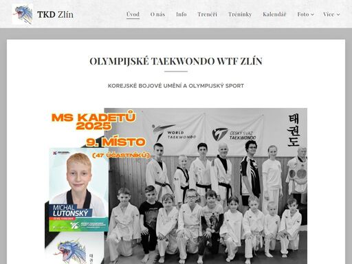 korejské bojové umění a olympijský sport