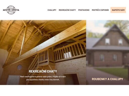 rekreační chaty a chalupy, roubenky a tiny house. zajistíme vám kompletní služby od projektové dokumentace přes inženýring po výstavbu na klíč. jsme odborníci …