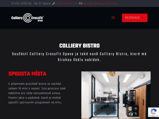 součástí colliery crossfit opava je také nově colliery bistro, které má širokou škálu nabídek.