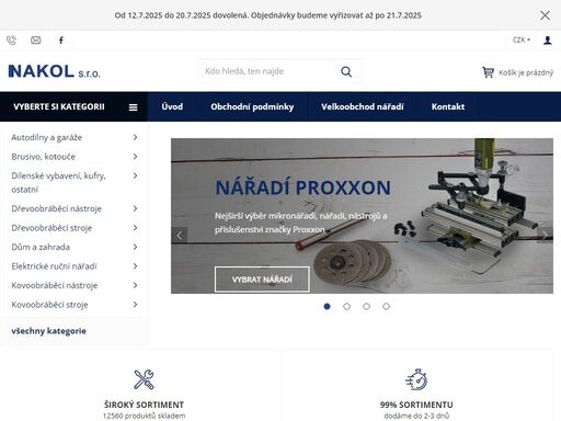 sháníte kvalitní nářadí za top ceny? na našich stránkách naleznete široký sortiment, rychlé dodání, férové ceny a výrobky od prvotřídních výrobců na trhu.
