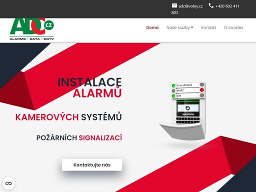 naše společnost zajišťuje projekty, prodej a montáže v oboru elektronických zabezpečovacích systémů ezs.