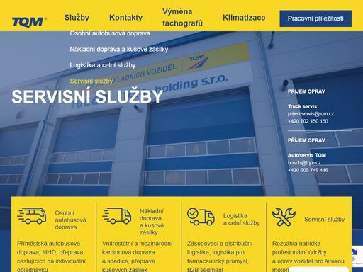 specialisté na servisní služby. servis nákladních vozidel a autobusů, autoservis pro osobní vozidla a dodávky, zámečnictví, myčka vozidel.