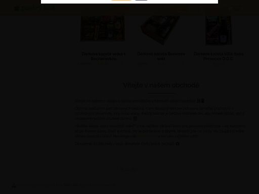 pestré koše, balíčky a kazety pro vás.