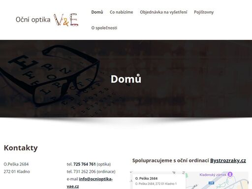 kladno, o. peška 2684, bystrozraký, bystrozraky.cz, oftalmologie, věra lehká, ivana rybičková, eva modlingerová, ortoptika