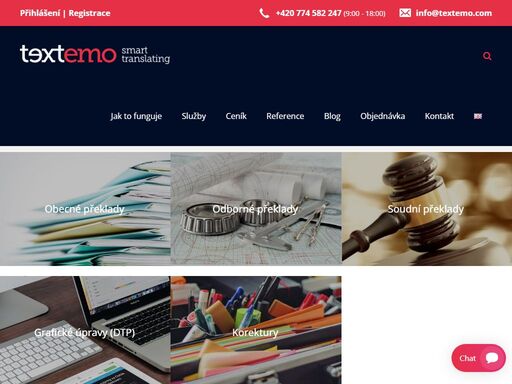 plně online překladatelská agentura textemo pro vás zajišťuje kvalitní překlady a korektury v obecných i technicky náročných oborech. překládejte kdykoli a odkukudkoliv!