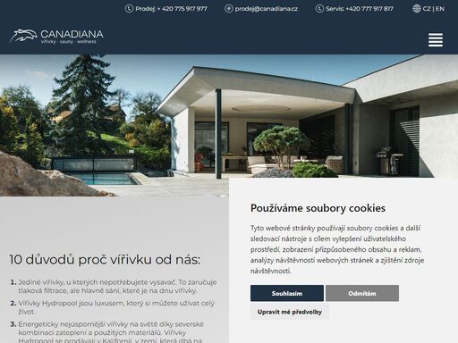 prémiové vířivky hydropool jsou produkty prověřeny kanadskou zimou. mají ergonomicky tvarované sedačky s různou úrovní sezení pro všechny typy postav. instalujeme po celé čr.