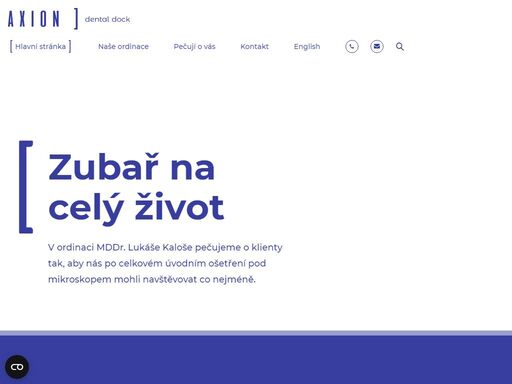váš zubař na celý život. po vstupní prohlídce stanovíme váš dlouhodobý léčebný plán včetně rozpočtu a budeme dlouhodobě pečovat o váš chrup a dásně.