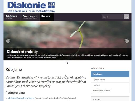 v rámci evangelické církve metodistické v české republice pomáháme poskytovat a rozvíjet pomoc potřebným lidem. sdružujeme diakonické subjekty.