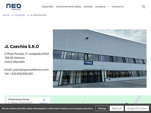 explore neo jl czechia s.r.o in ostrava, czech republic, providing advanced chrome plating, grinding, and edt texturing services for the steel and aluminum industries. contact us at +420.606.868.200 for top-quality engineering solutions.