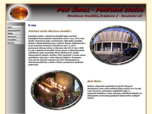 petr šimek pohřební služba mnichovo hradiště