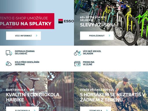 autorizovaný prodejce haibike, crussis, cannondale, gt, lapierre a ghost. více než 150 elektrokol v moderní prodejně ve zlíně. 28 let zkušeností. půjčovna elektrokol haibike a crussis.