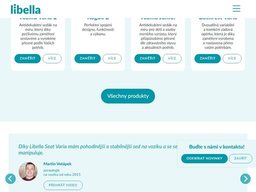 ve zdravotních pomůckách spojujeme design a funkčnost. klademe důraz na kvalitu života uživatelů ortopedických vozíků a prostřednictvím inovativních řešení podporujeme rovnováhu jejich psychického a fyzického zdraví.