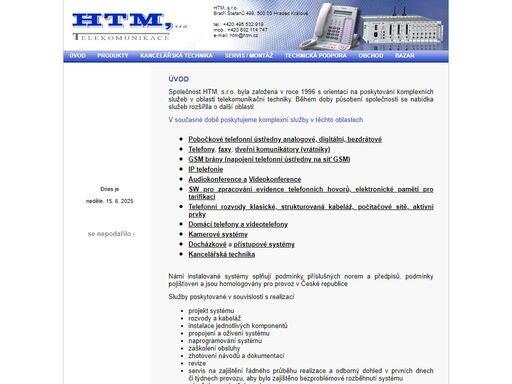 instalace telefonních ústředen, instace kabeláže, servis telefonů, kompletní řešení