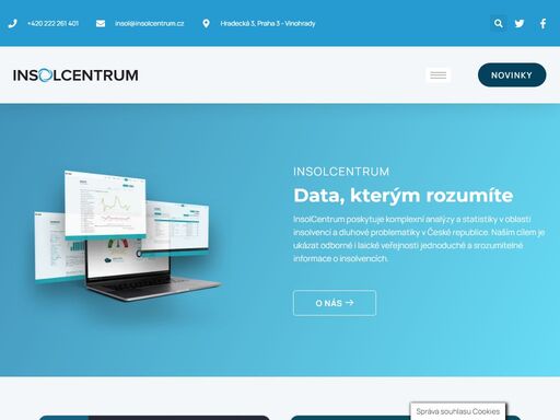 insolcentrum poskytuje komplexní analýzy a statistiky v oblasti insolvencí a dluhové problematiky v české republice. naším cílem je ukázat odborné i laické