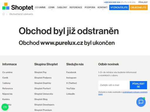 objevte nekonečné možnosti pro vaše online podnikání. založte si vlastní e-shop na 30 dní zdarma a zjistěte, co všechno shoptet nabízí.