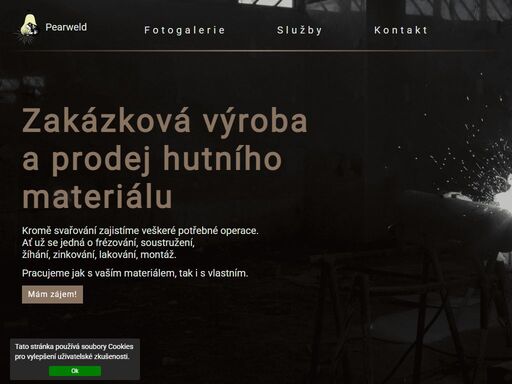pearweld - zakázkové svařování a prodej hutního materiálu v jablonci nad nisou, turnově a liberci. profesionální svářečské služby pro domácnost, dílnu, automotive a zahradu.
