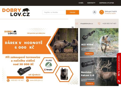 dobrý lov.  



o nás
prvním lovem to začalo a prvním psem se rodil příběh. pamatuji první lovy, kdy vrcholem technologie lovu byla česká kulovnice s denní optikou a baterka na pušce pro noční lov. u psa nám stačilo vodítko s píšťalkou. úspěšné lovy občas vystřídají špatné rány, které končí postřelením zvěře, a…