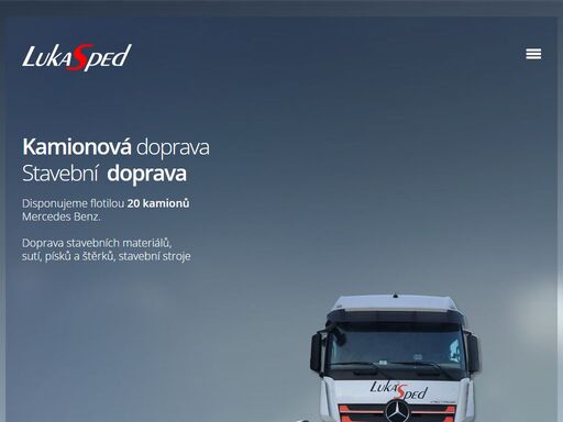 josef lukáš - lukasped - lukasped s.r.o. kamionová autodoprava, stavební doprava, půjčovna obytných vozů - půjčování obytných vozů