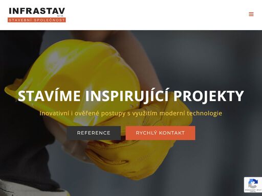 máte stavební projekt, se kterým můžeme pomoci?    kontaktujte nás    
jsme specialisté v moderní výstavbě  
   cílem je spokojený zákazník  jistota smluveného termínu  zajistíme komplexní dodávku  
sledujeme trendy a jdeme s dobou