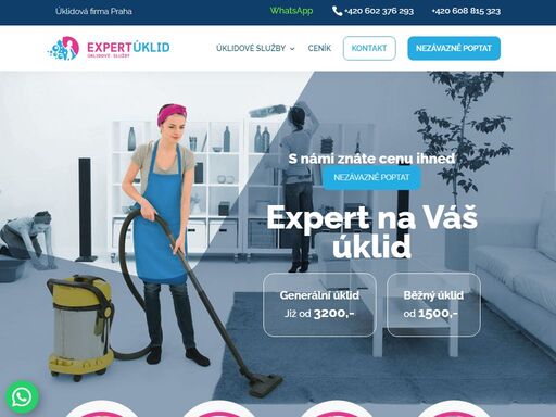 nabízíme komplexní úklidové služby v praze a okolí. jedná se o profesionální úklid domácností, kanceláří, společným prostor, průmyslových hal, objektů a garáží.