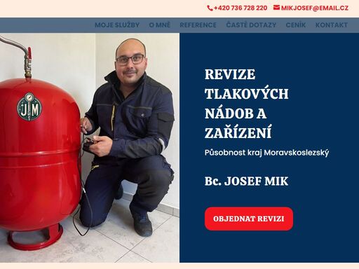 revize tlakových nádob a zařízení - kraj moravskoslezský. profesionální služby, které zaručí bezpečnost a efektivitu. kontaktujte mě pro podrobnosti ještě dnes!