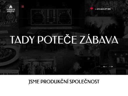 facebook instagram tady poteče zábava tady poteče zábava jsme produkční společnost eventy městská slavnost, svatba, koncert, firemní večírek nebo výstava? technicky zajistíme a zorganizujeme každou akci. pronájem prostoru provozujeme designový prostor v centru olomouce pro vaši akci. anebo zorganizujeme vaši akci kdekoliv jinde. pr a marketing marketingové strategie, správa sociálních sítí, copywriting, tvorba loga nebo