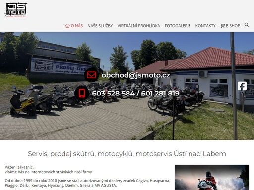 prodej, servis čtyřkolek, mopedů, prodej motodílů ústí nad labem