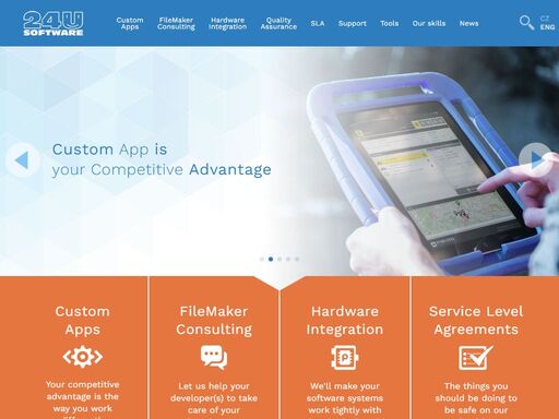 software. hardware. mobile. web. filemaker. business. people. we make them all work together for you.