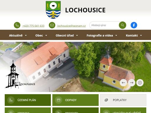oficiální stránky obce lochousice
