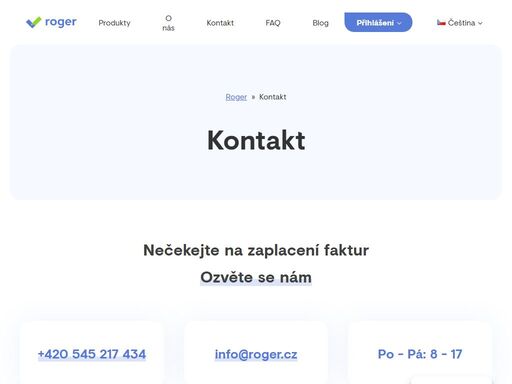 nečekejte, až odběratel zaplatí. faktoring roger platba zkrátí splatnost vašich faktur na 3 dny. investorům nabízíme investice do faktur.