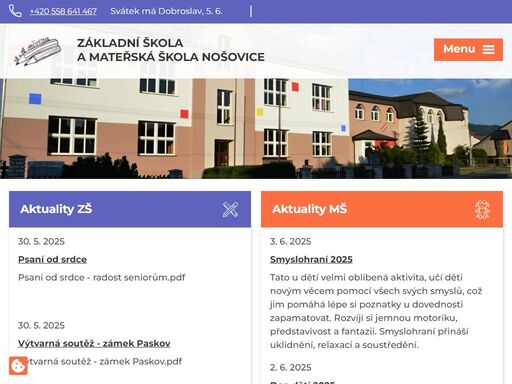 naše škola je určena žákům 1.- 5.ročníku,kteří se vyučují ve třech třídách. průměrný počet žáků ve škole se pohybuje kolem 40 dětí.
