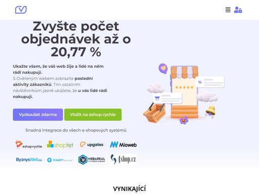 z vašeho e-shopu můžete získat až o 20 % více objednávek. to vše díky chytrým notifikacím. vyzkoušejte zdarma a bez závazků.