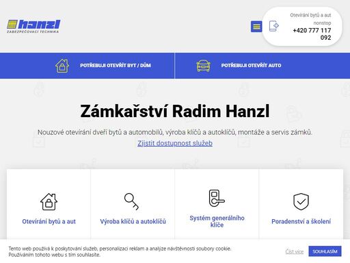 nabízím nouzové otevírání bytů a automobilů nonstop, výrobu klíčů a autoklíčů, montáže a servis zámků. brandýs nad labem, kostelec nad labem a okolí.