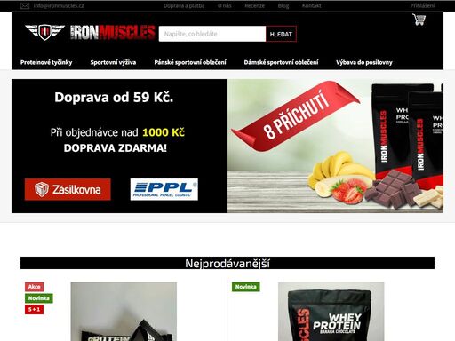 profesionální doplňky stravy a oblečení | proteiny, aminokyseliny, anabolizéry, stimulanty, vitamíny, minerály, spalovače, sportovní oblečení a mnoho dalšího !