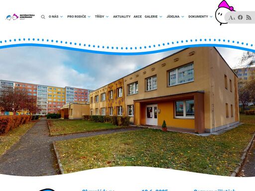 oficiální webové stránky mš komořanská v mostě. najdete tu aktuální informace a sdělení pro rodiče.