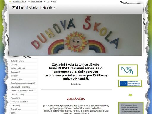 základní škola letonice, p.o.