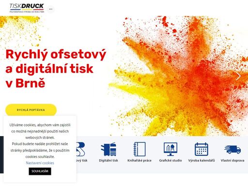 tiskneme v expersních termínech. rozvoz po brně zdarma. poptávka on-line.