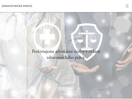 samostatní advokáti, kteří se dlouhodobě specializují na zdravotnické právo a právní zastupování lékařů a dalších zdravotníků (zdravotnických zařízení), zejména v řízení o žalobách o náhradu škody na zdraví a nemajetkové újmy, obhajobu v trestním řízení při prodeji a převodech lékařských praxí, při jednání se zdravotními pojišťovnami a vesporech poskytovatelů se zdravotními pojišťovnami o úhradu vykázané péče.