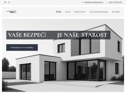 byla založena v lednu 2018 s cílem nabízet klientům profesionální a osobní služby v oblasti realit.