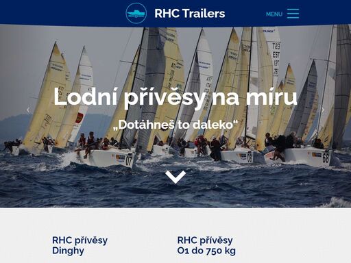 nabízíme vám osvědčené přívěsy rhc a nově moderní hliníkové přívěsy polského výrobce jodmet. tyto přívěsy mají až o 30% nižší hmotnost než běžné kovové přívěsy.