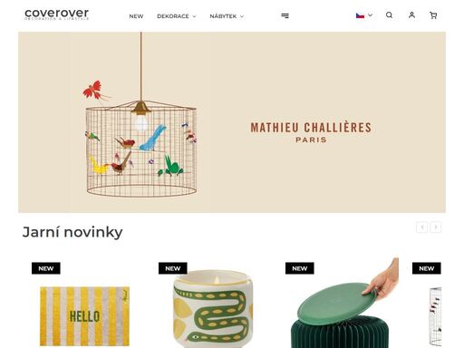 online butik coverover na pražské letné nabízí interiérové dekorace a lifestylové doplňky. originální dárky a funkční věci z celého světa na jednom místě.