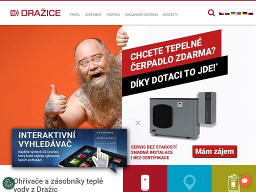 ohřívače vody, bojlery dražice. úsporné moderní ohřívače a zásobníky teplé vody od tradičního výrobce dz dražice vynikají životností a kvalitou.