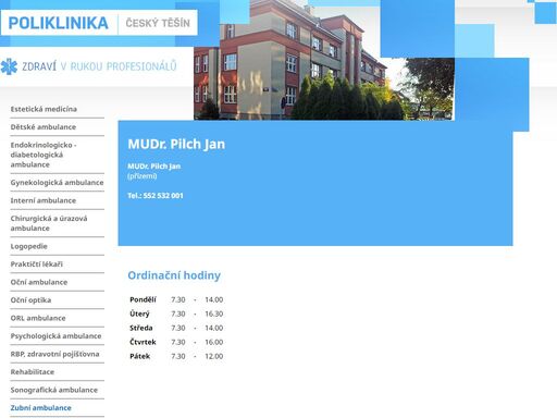 mudr. pilch jan