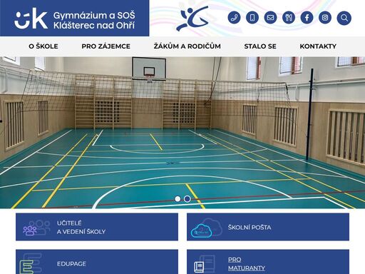 gymnázium a střední odborná škola, klášterec nad ohří