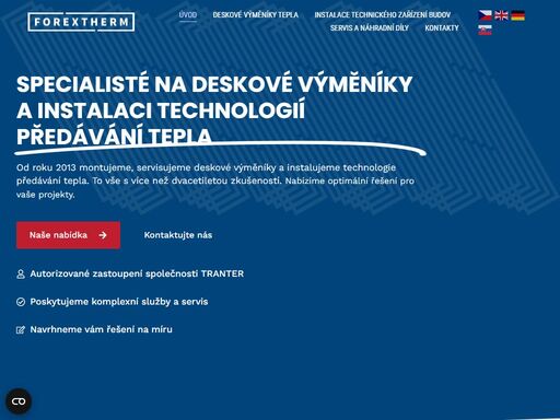 deskové výměníky tepla, české budějovice, horažďovice, forex therm